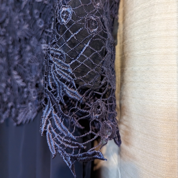 JJs House Formal Dress/Mother of the bride/groom, "Stormy" color, size 8/10 - Picture 2 of 16